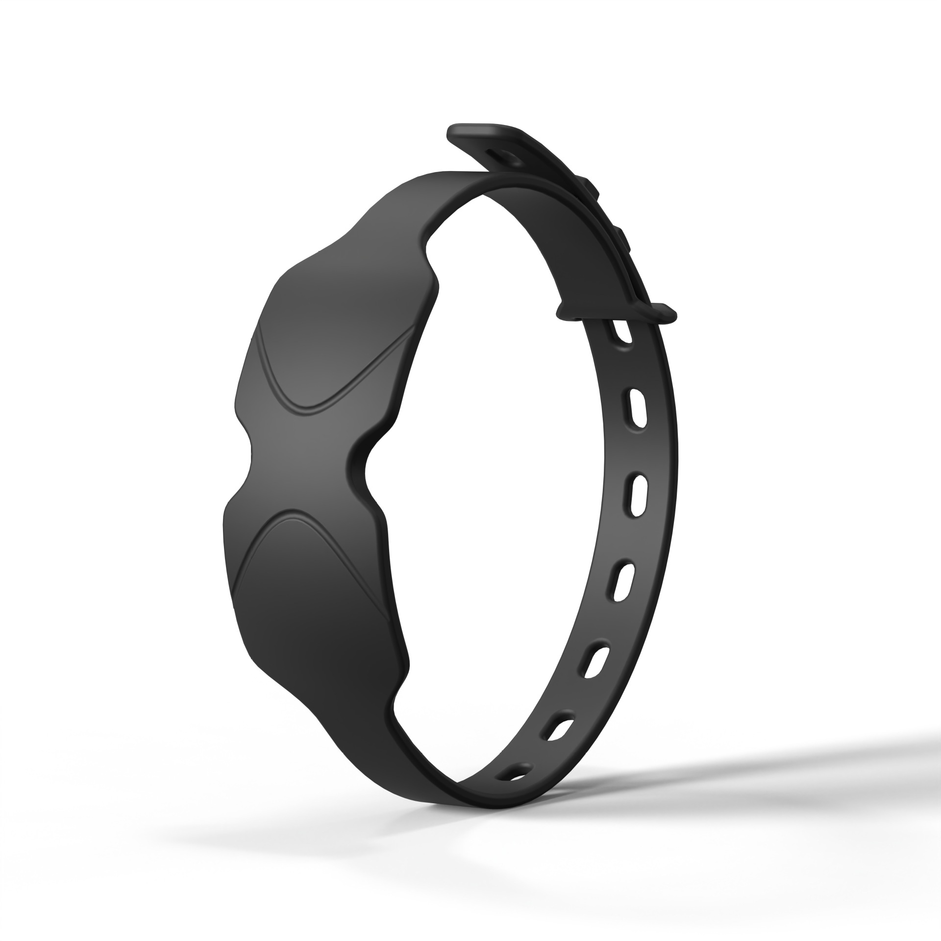 801-조정-검정색-단일 PE 밀봉 백