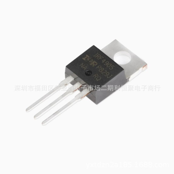原装 IRF4905PBF 封装TO-220 P沟道 55V 74A场效应管(MOSFET)