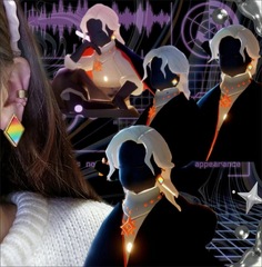 遊戲周邊光遇光之子同款彩虹耳釘耳夾cos耳環 學生禮物百搭耳環