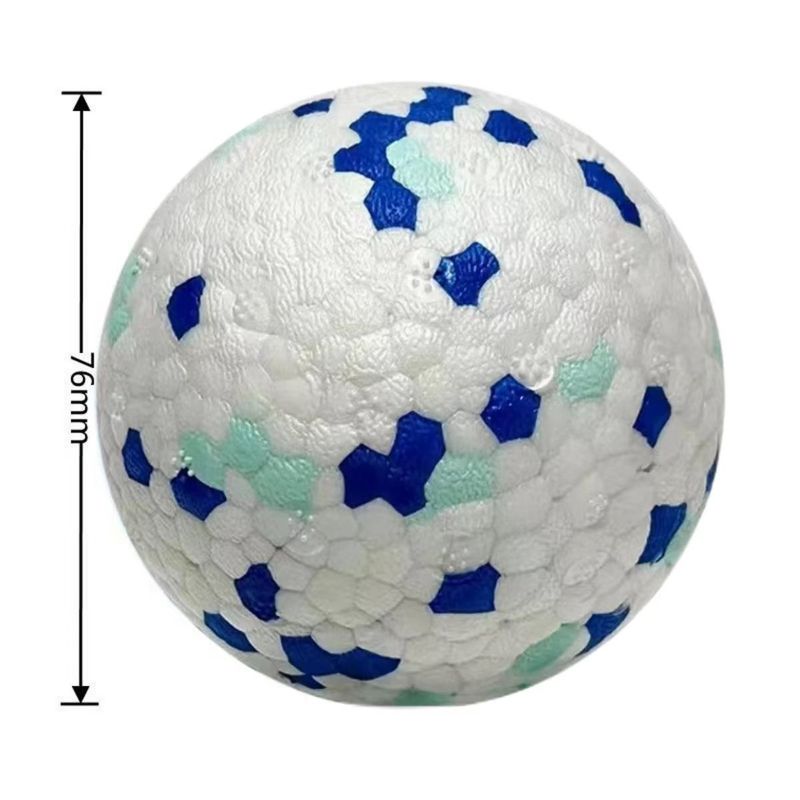 Meianju 爆発ボール高弾性軽量ポップコーンボール耐噛み性ペットのおもちゃ犬固体おもちゃボール|undefined