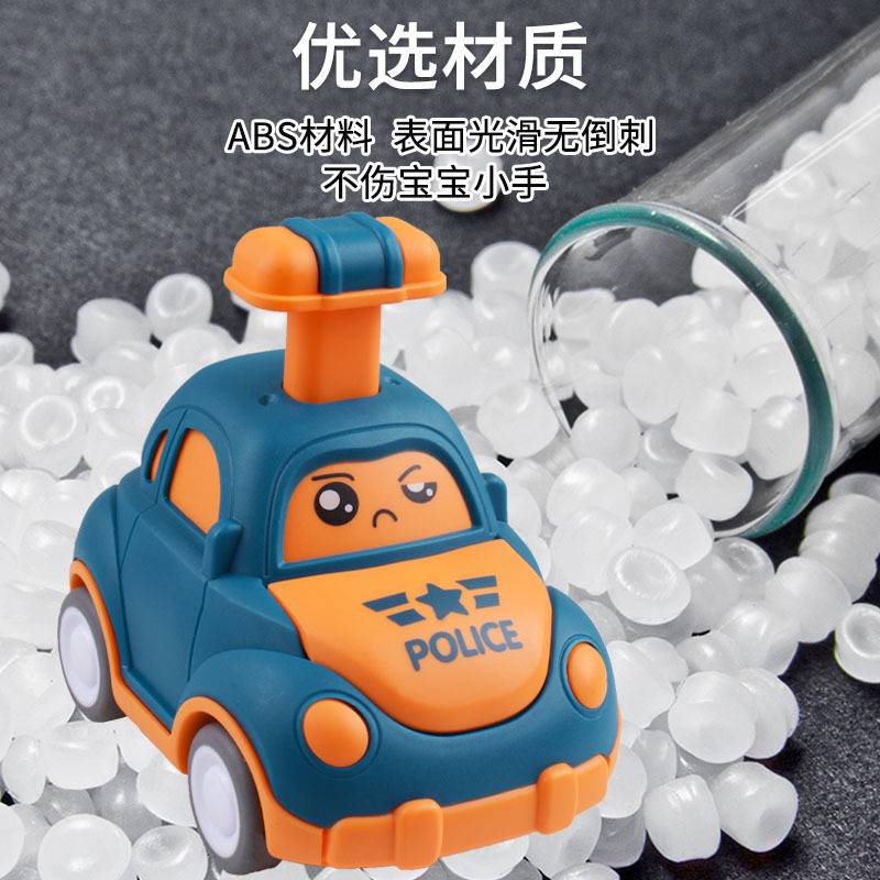 Niños prensa coche niños y niñas de dibujos animados inercia Tire hacia atrás coche de juguete kindergarten regalo del bebé puesto al por mayor