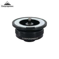 Komen BKZ13M outdoor camping picnic with magnetic cassette stove to alpine flat gas tank adapter