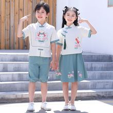 六一儿童演出服小学生中国民国国学合唱幼儿园朗诵表演儿童汉服