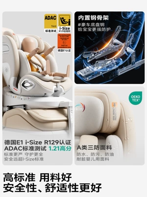 Car child safety seat – Seat