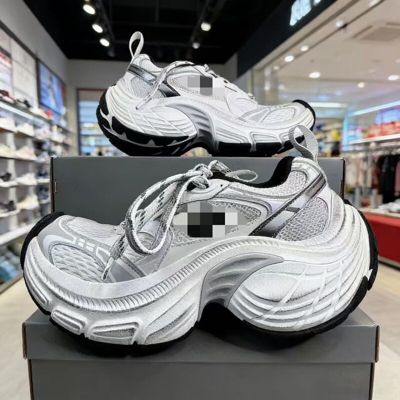 Putian Shoes Pure Original Paris Tenth Generation 10XL Height-Increasing Dad Shoes Couple Style Thick-Soled Sports Shoes Casual Comfortable Trendy Shoes