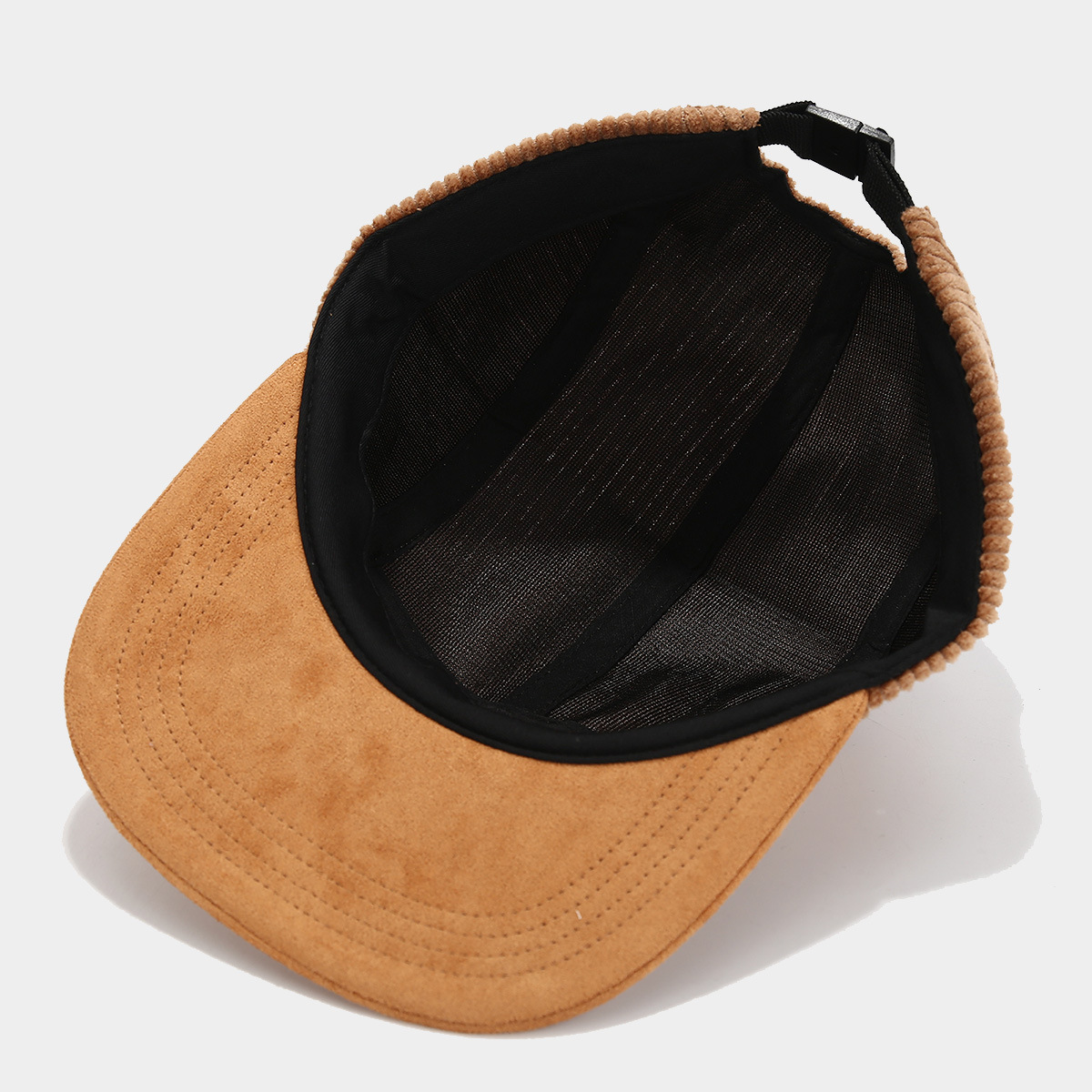 Nuevo estilo japonés de cordillera de vello de borde ancho mostrando cara pequeña sombrero de hip-hop para hombres y mujeres sombrero de béisbol de herramientas retro primavera y otoño sombrero de lengua de pato