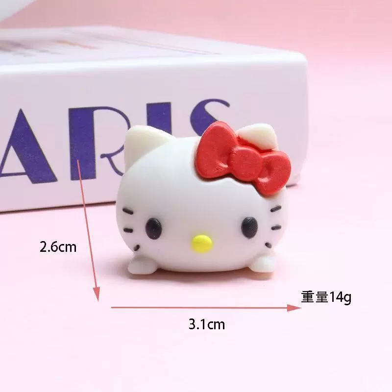 Sanrio, cartoon decorations, three dimensional doll, DIY, in 3d format