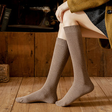 小腿袜子女士秋冬款 复古学院风加长加厚保暖压力袜ins潮流jk袜子