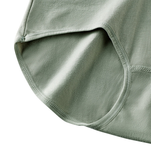 Graphene high waist antibacterial women's underwear, women's pure cotton tummy control underwear, printed cotton high waist underwear for women