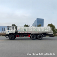 国六15吨东风后双桥洒水车图片 道路喷洒车 出口 15方洒水车报价