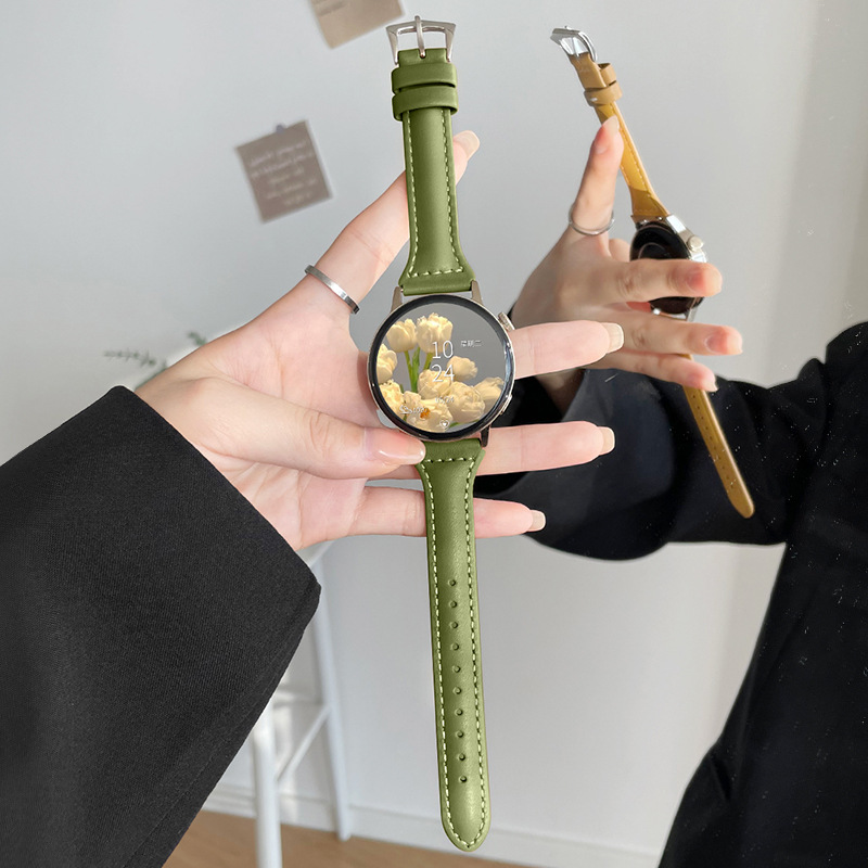 Small waist-fresh green [pin buckle]