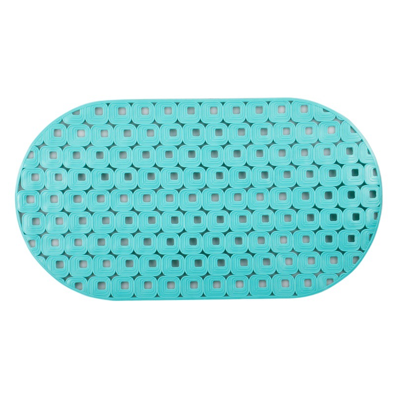 70*39cm oval baño antideslizante estera fuerte ventosa TPR baño estera antideslizante alfombra de baño alfombra de piso