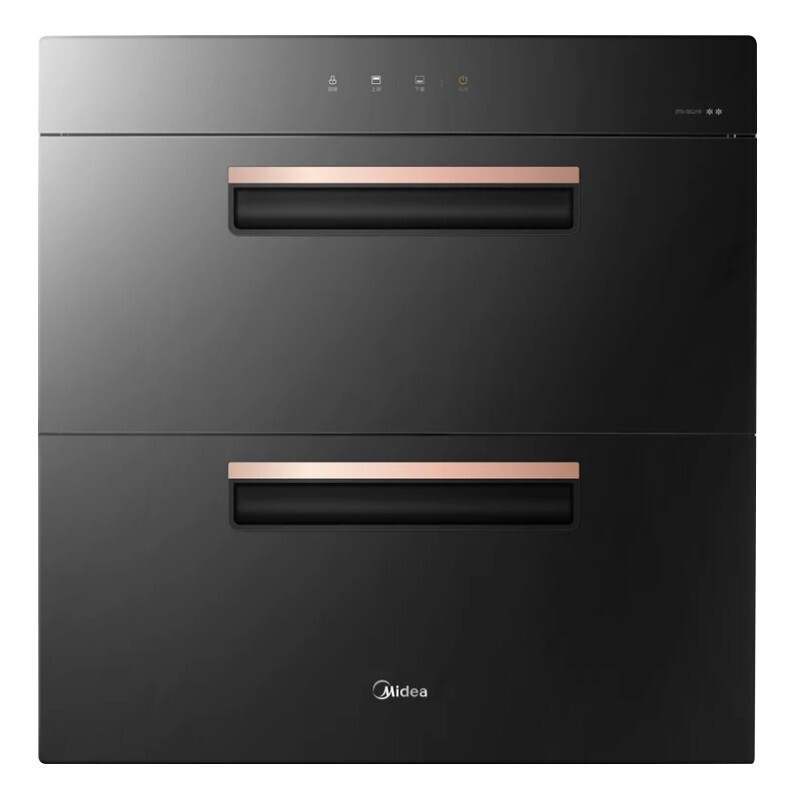 Midea ZTD-QG210 disinfection cabinet embedded household 95L large capacity two-star high temperature sterilization dual mode