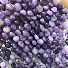 天然紫鋰雲母隨型半成品條珠散珠 DIY手工飾品配件手鏈廠家批發