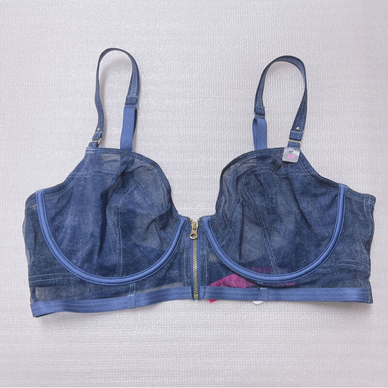 La Sexy Ultra-Thin Breathable Denim Blue Women's Intimates