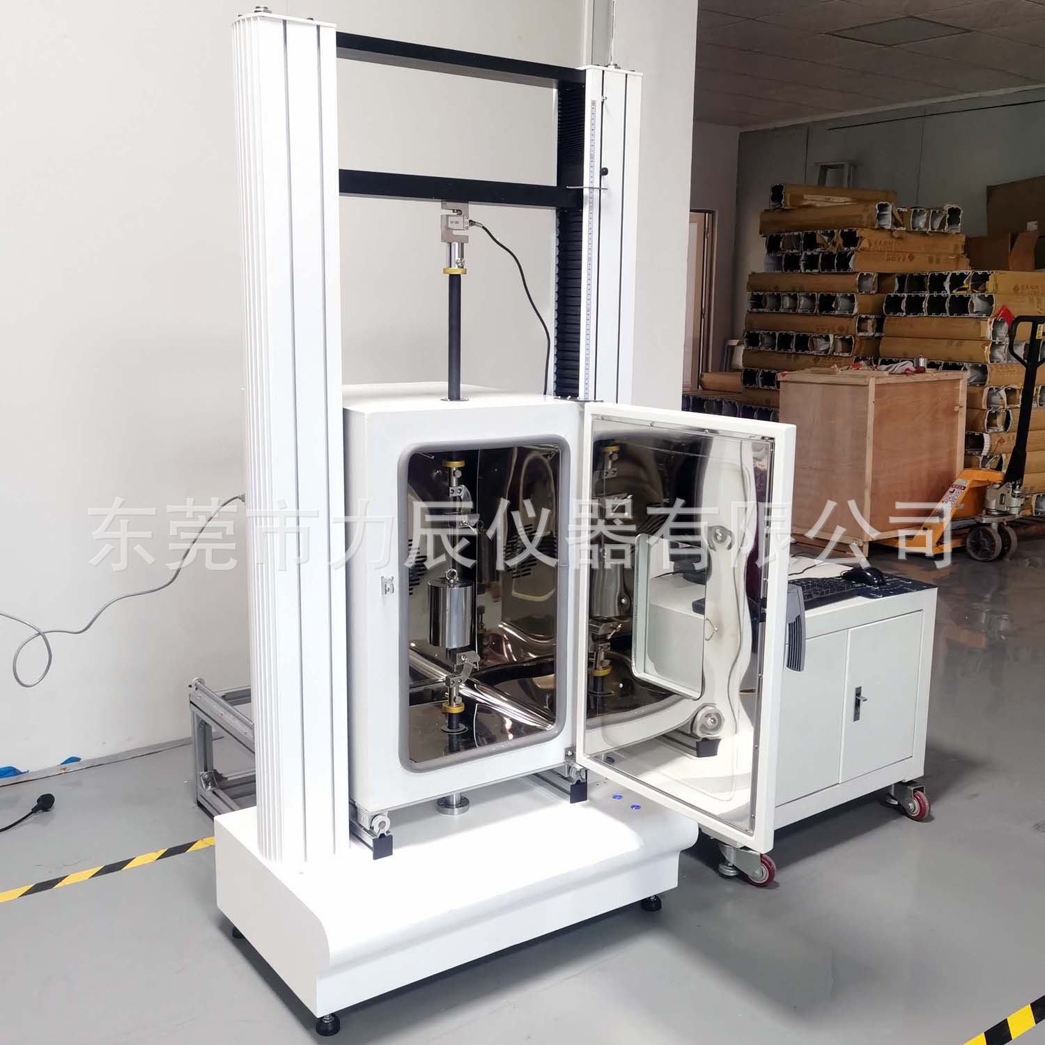 高温铜箔拉力试验机，高温拉伸强度延伸率测试仪,IPC-TM-650标准