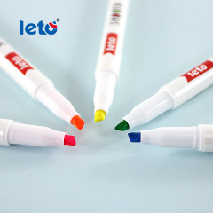 Highlight pen, special pen for students to draw key marks, ink is even and smooth for primary and secondary school students, 7-color pack