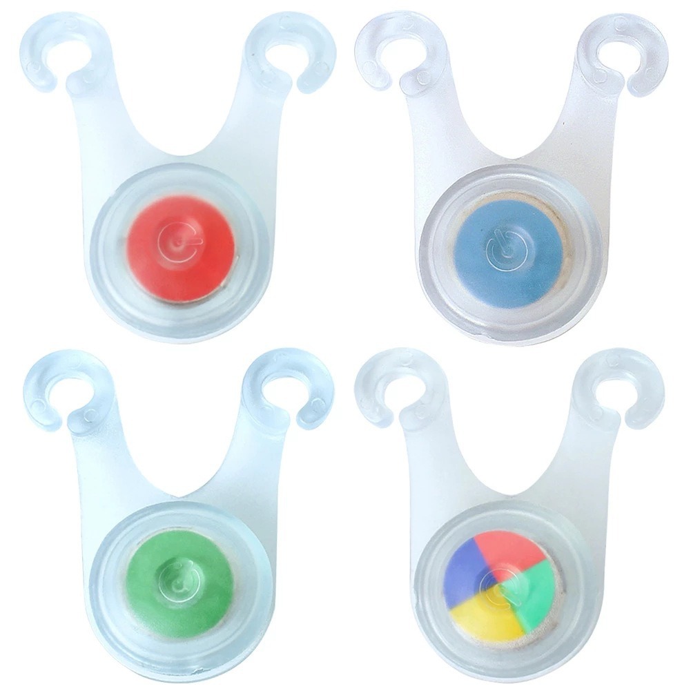 Outdoor Camping Decorative Wind Rope Light Tent Hanging Light Bicycle Safety Wind Rope Warning Frog Light Camping Flash Light