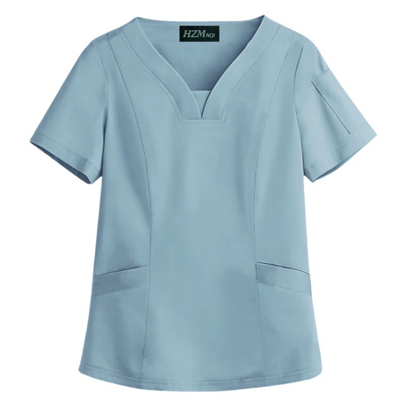 Эластичная быстросохнущая медицинская рабочая одежда стоматолог Операционная изолирующая одежда летняя тонкая одежда для ручной стирки Внешняя торговля