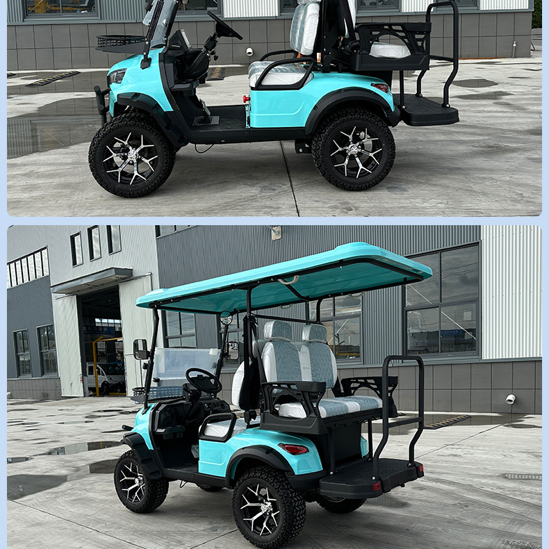 Electric Golf Cart Scenic Spot B&B Shuttle Car Real Estate Viewing Car Travel Winery Park Electric Sightseeing Car