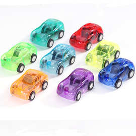 地推微商赠品塑料回力小汽车儿童玩具宝宝孩子车爬行学生礼品
