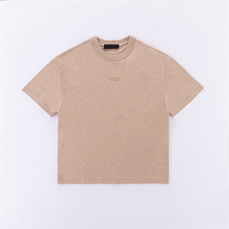 FEAR OF GOD複線ESSENTIALS雲シリーズ純綿ゆるいカジュアルカップルFOG半袖tシャツ潮|undefined