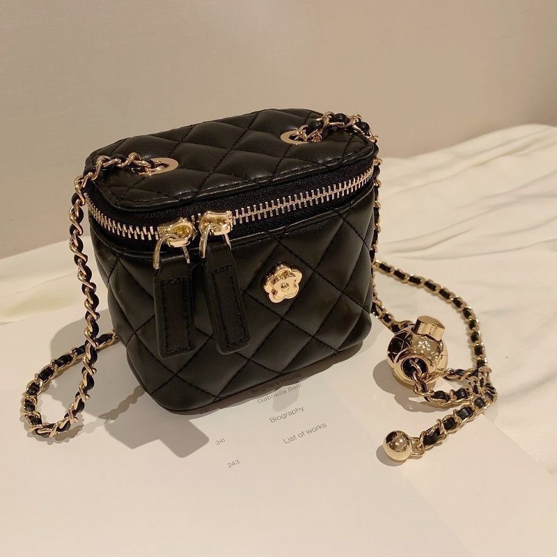 Secret Garden Camellia Lingge Chain Box Small 2024 Nieuwe One Shoulder Crossbody Bag Populair Dit Jaar_voghion.com
