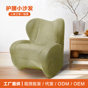 Waist Protection Sofa Ergonomic Ridge Protection Small Sofa Living Room Small Apartment Fashionable Simple Lazy Sofa Sedentary Not Tired