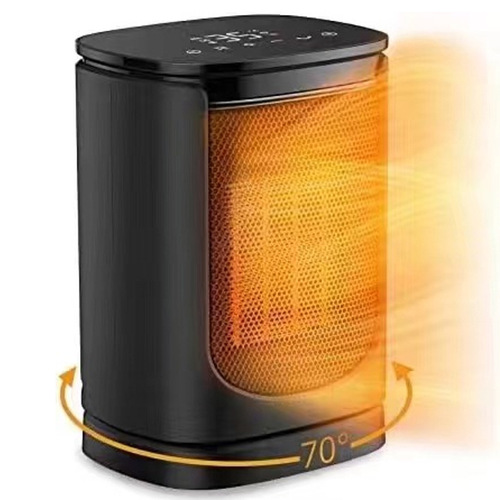 Cross-border special supply of new ceramic heating and cooling heaters with remote control timing electric heating household shaking head heater