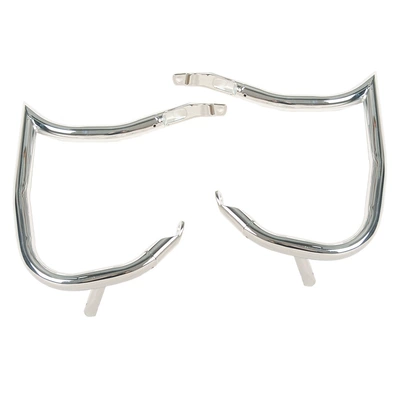 Suitable for 14-24 Harley Glide Motorcycle bumper - silver