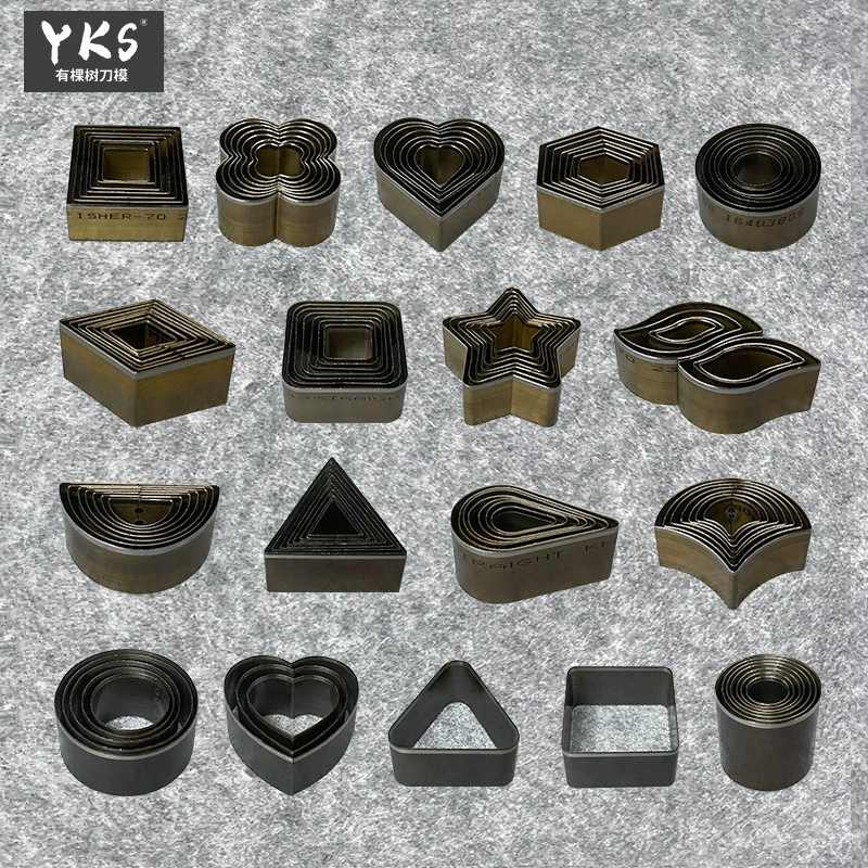 Кожаный колокольчик с короткой головкой, Круглый перфоратор, кожаный нож, 7-компонентный инструмент, DIY, перфоратор для ремня, набор