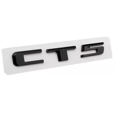 XT6, and XT5 models; – Car logo - standard-ct5-glossy-black