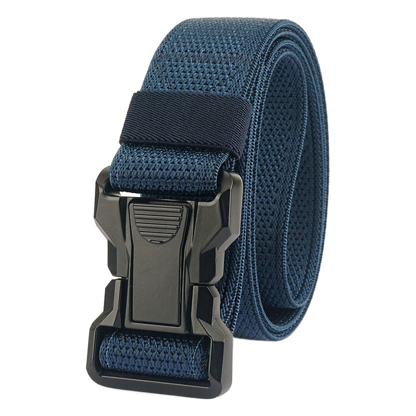 Nueva hebilla rápida cinturón táctico ventiladores militares entrenamiento al aire libre nylon elástico tejido overoles cinturón todo partido