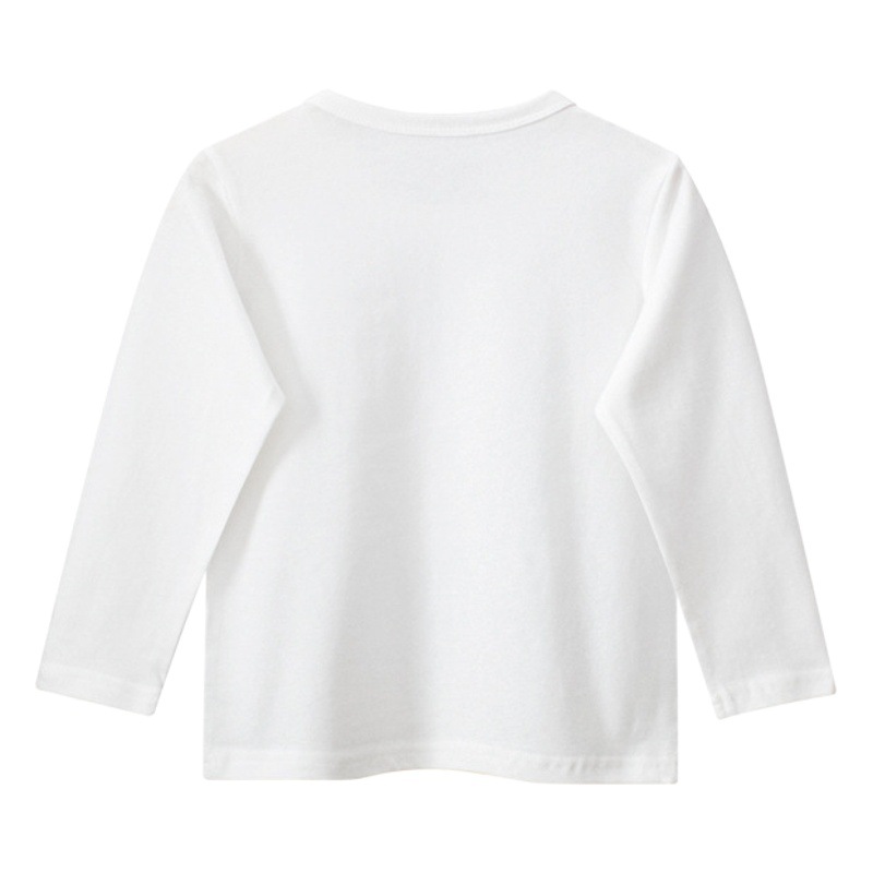 27 niños Comercio exterior ropa para niños otoño transfronterizo Camiseta de manga larga para niños camisa de fondo para niños ropa de bebé entrega de una sola pieza