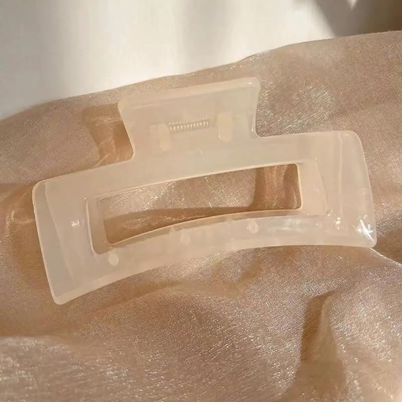 13cm Volumen de pelo clip de tiburón grande clip de pelo cuadrado de nuevo cabeza clip de pelo tocado updo clip de pelo chica