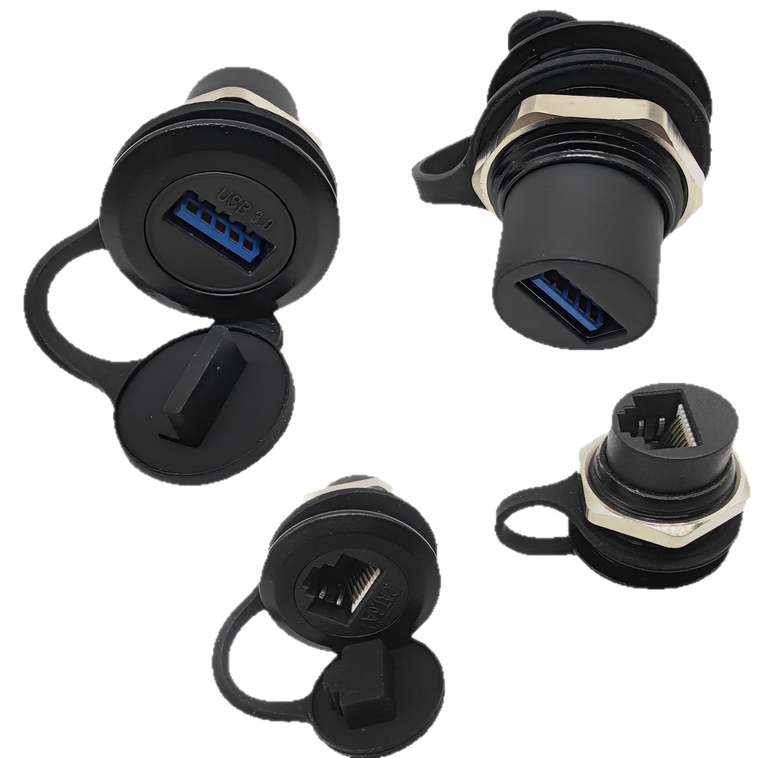 尲װM22RJ45USBĸղDATAͷ