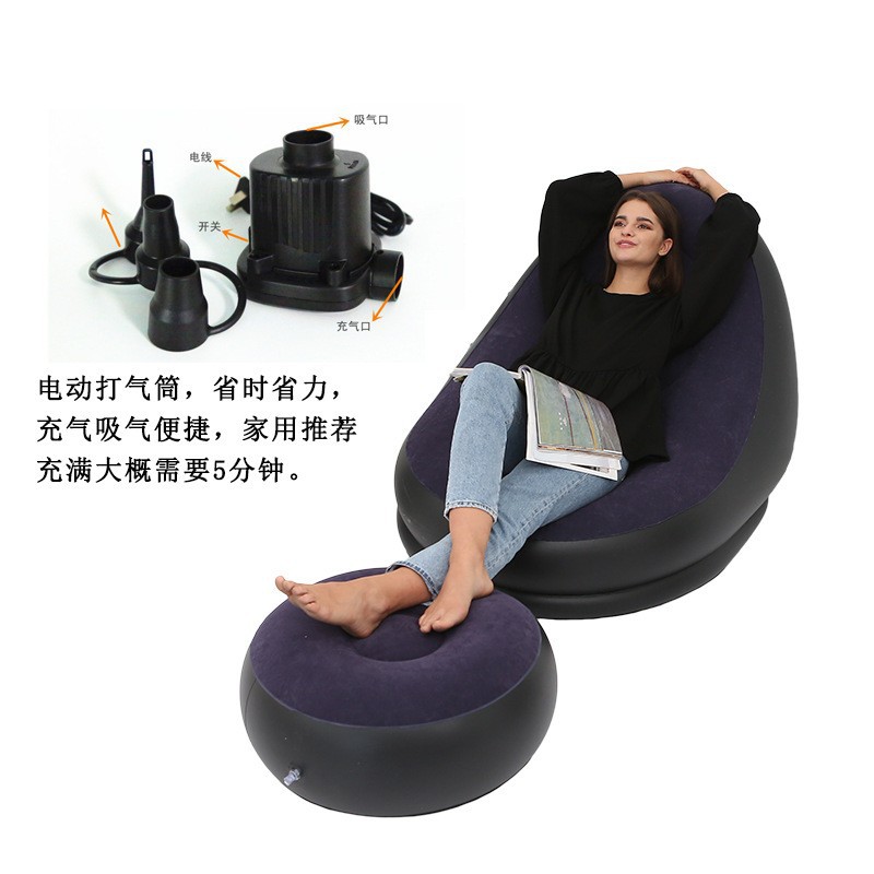 Navy blue (color box) + 220V electric pump