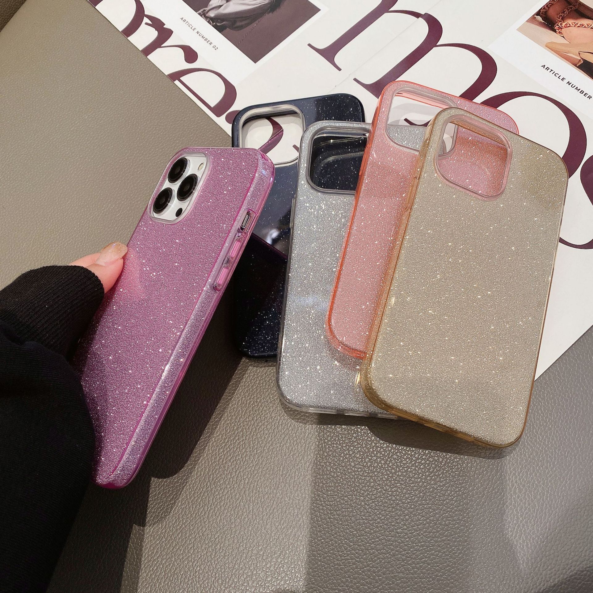 70g Weight Tpu Solid Color Simple Style Phone Cases Phone Accessories