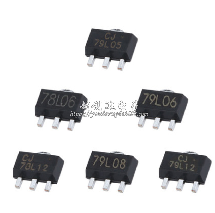 贴片三极管 78L09 SOT-89 三端稳压管 100MA 9V SOT89