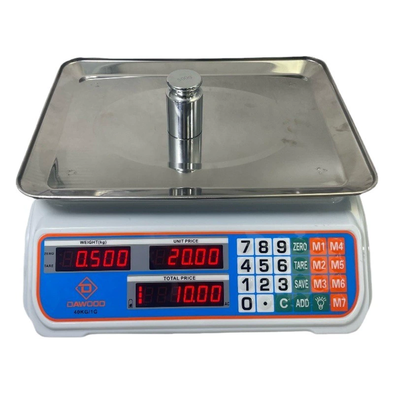 Новая весовая шкала, коммерческие электронные весы, настольные весы для фруктов в супермаркете, высокоточные весы для продажи овощей на прилавках