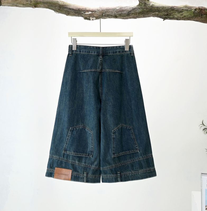 Hazzys/ハジス25 夏用レディース薄手デザインジーンズ リバースデザイン ファッション卸売|undefined