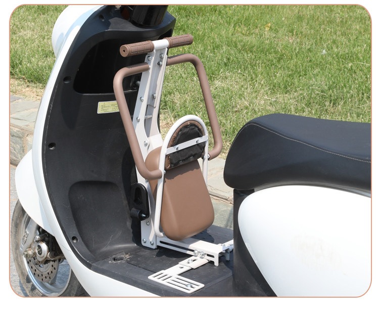 Suitable for electric vehicle child seats, front-mounted electric scooter baby seats, motorcycle infant child safety folding seats