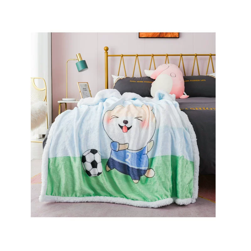 Double-layer sofa, children's cartoon baby duvet, cart