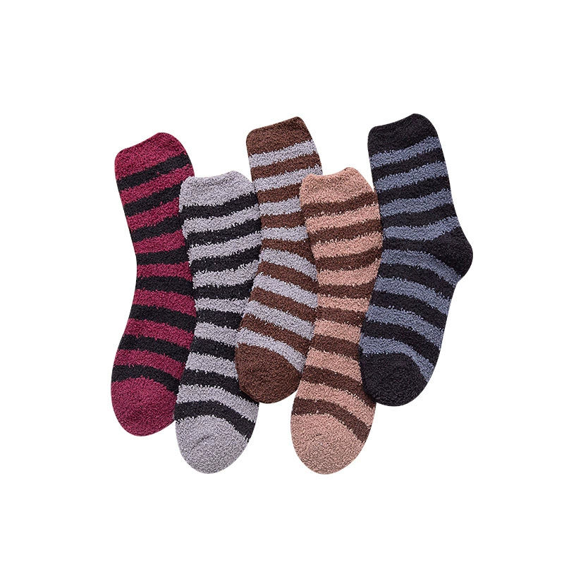 Coral velvet warm socks, deodorized soft towel