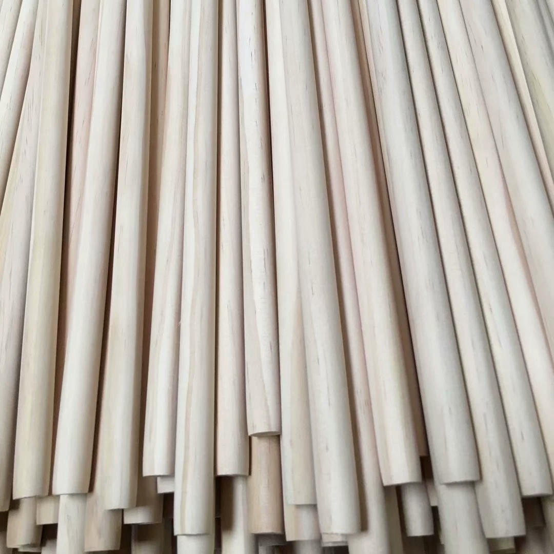 Прямая поставка с фабрики Высококачественная круглая деревянная палка сосновая палка кронштейн для палатки зонтик полюс Маленькая деревянная палка может указать длину