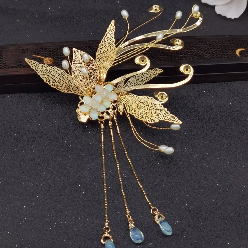 Аксессуары для ханфу клип Флеш Сю Тао Цю Городные Ветви Пристрелившие ветви Древние клипсы Суперфея Древняя карта