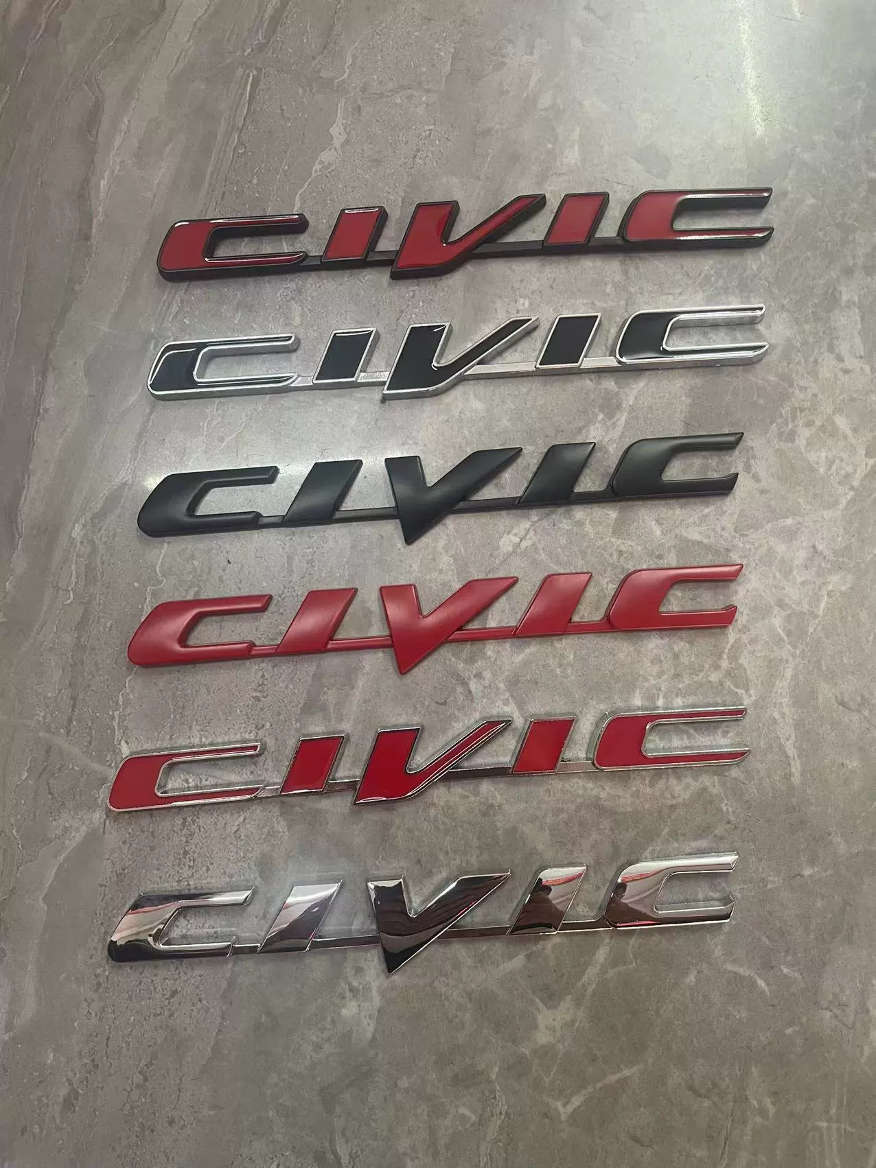 Подходит для восьми поколений Civic девять поколений Civic модифицированный логотип черный задний логотип Английский логотип IVTEC декоративные наклейки