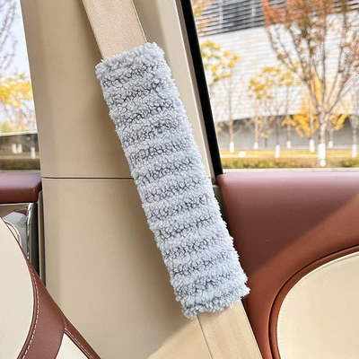 Car tissue box/set: Tissue Holder Plush Doll Car - moon-velvet-striped-shoulder-pads-blue