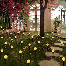 Y 31639 Solar Bubble Lawn Lights ̫�������ݵ� ŷ���羳