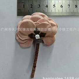 原创设计布艺复古大衣胸花个性简约西装胸针装饰外套披肩旗袍配饰